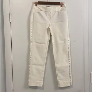 White House Black Market white pants